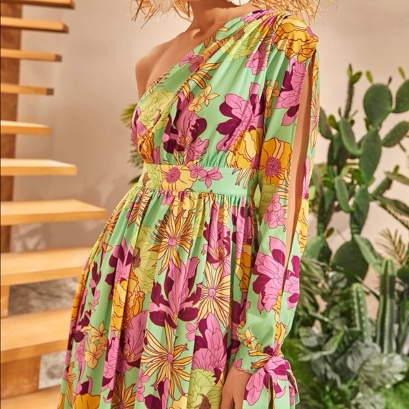 ⚡️FLASH SALE⚡️ Boho floral statement dress - Picture 5 of 11